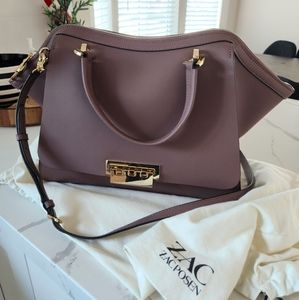 Zac Posen Eartha Jumbo Double Handle Satchel, Brand New